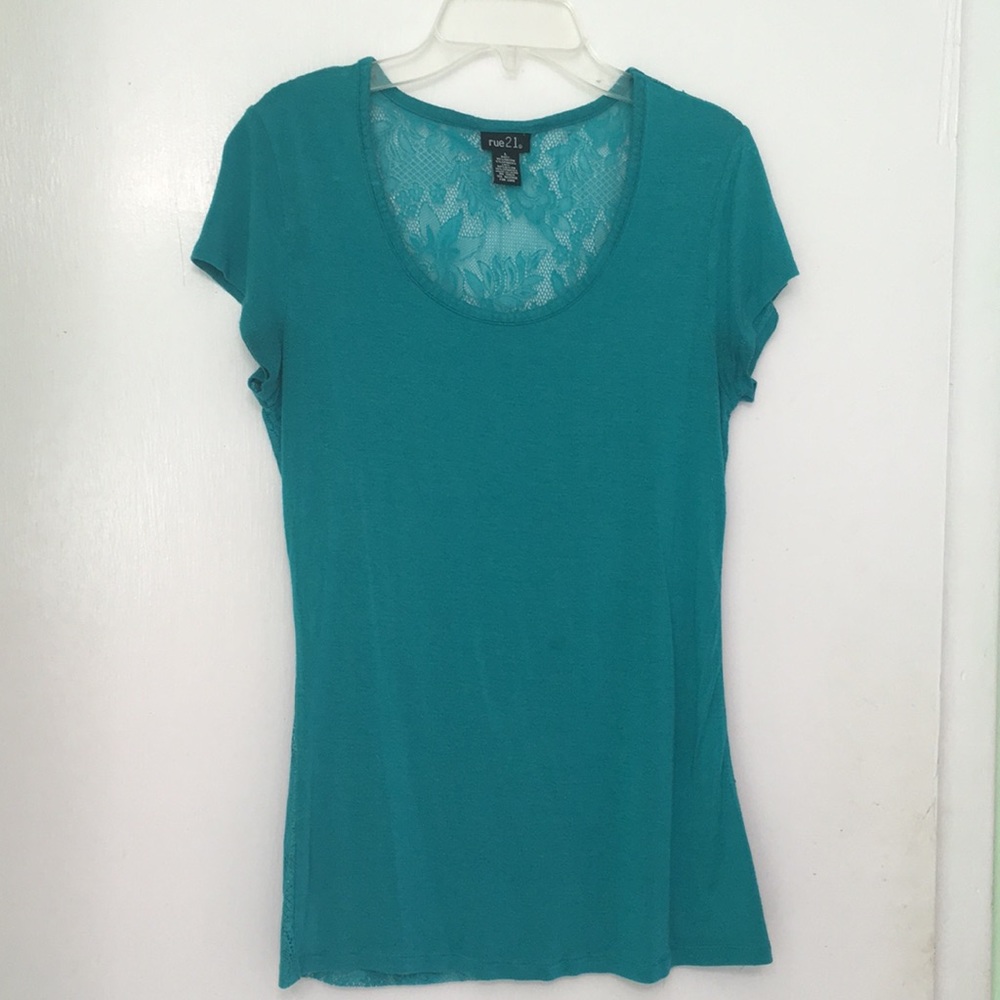 Real full lace back blouse from Rue 21